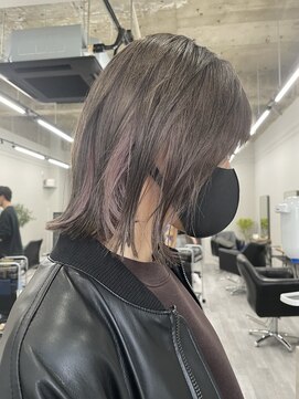 コード 四条河原町駅店(CHORD) ボブ×インナーカラーピンク/髪質改善/河原町/三条京阪/小顔