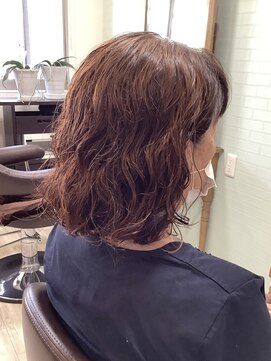 すみれ美容室 パーマ