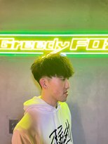グリーディーフォックス 代々木(Greedy FOX)&nbsp;波巻き/ハイライト/マッシュパーマ/ウルフ[シェービング]