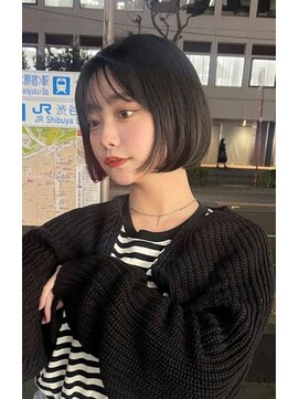 ナループロア ルームー(Nalu pu loa ROOMOO) ゆるまきタッセルカット/タッセルカット/タンバルモリ/韓国ボブ