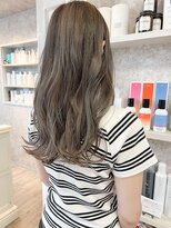 キャアリー(Caary)&nbsp;福山市美容室Caary透明感グレージュカラー・イルミナカラー