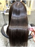 縮毛矯正 髪質改善  艶カラー 透明感カラー トリートメント