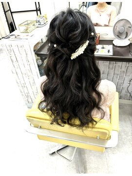 セットサロン ベル(Belle) ハーフアップ