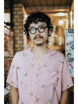 ボンド 三軒茶屋(Bond)&nbsp;オン眉マッシュウルフ×大人カール◎三軒茶屋 メンズ RYUKI