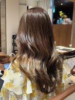 アフロート ギンザ(AFLOAT GINZA)&nbsp;【Nanako。】暗すぎないグレージュカラー