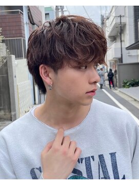 オルセン(OLSEN) シャドウパーマ シャドウマッシュ