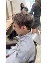 アッシュ 下丸子店(Ash)&nbsp;短髪×アップバングパーマ