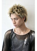 □ハイトーンカラー#ベリーショート#スパイキーショート