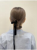 ボブ/シニヨンスタイル/ヘアセット