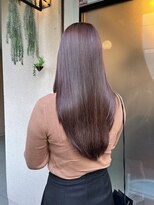 エイル(aell)&nbsp;髪質改善×ピンクブラウン