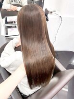 ミシェリー 新宿店(misherry)&nbsp;まとまるストレートロングレイヤー艶つやメテオカラー