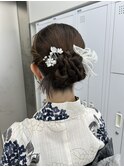 long  hair arrange
