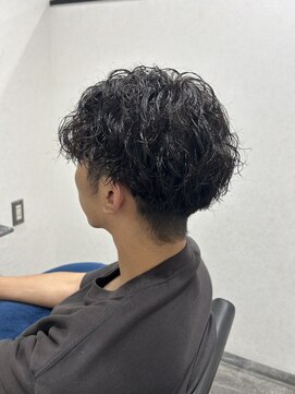 セカンド(Second) Second × メンズパーマ