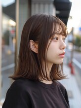 レターズ(Letters) letters 　ナチュラル　ボブ