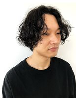 カップラ(cupra) ミディアム　×　ラフパーマ