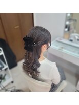 ルノンルージュ(Renon Rouge)&nbsp;ハーフアップ