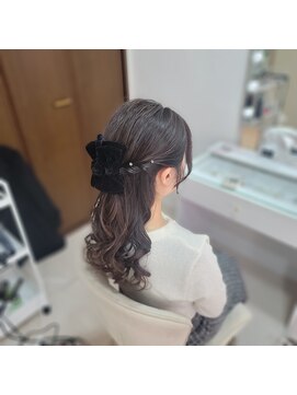 ルノンルージュ(Renon Rouge) ハーフアップ