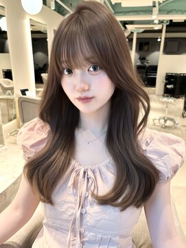 マインバイアフロートギンザ(MYNE by AFLOAT GINZA) レイヤーカット/韓国ヘア/くびれヘア/小顔/大人ガーリー