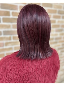 セットアップ 倉敷中庄店(SET-UP) ダブルカラー/ダークチェリー大人ガーリー