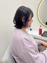 ルーム 郡山店(ROOM)&nbsp;ネイビーブルー/インナーカラー