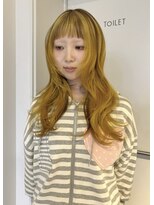 ゾーイダイミョウ(ZOEY daimyo)&nbsp;天神　大名　デザインカラー　ハイトーン　レイヤーカット