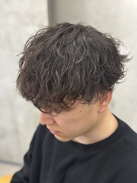 スウェル 稲毛店(Swell) MEN’S HAIR/サーフカール/刈り上げセンターパート/稲毛