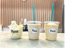 ペルメ(Per Me)の雰囲気（カラーやパーマの待ち時間には併設のパインのお店のスムージー）