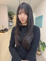 クイ(quii) 韓国レイヤーカット*ロング/髪質改善トリートメント/黒髪
