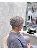 白髪ぼかし/脱白髪染め/脱白髪染めハイライト/透明感