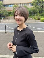 ミリバイアフロート(MIRI by AFLOAT)&nbsp;ショートボブ/顔周りカット/30代/40代/武蔵小杉／丸みショート