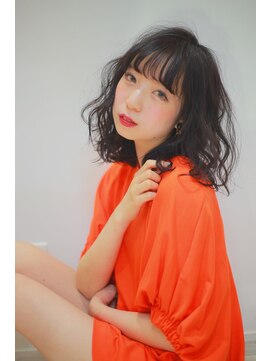 美容室 パルス 静岡鷹匠店(PALS) ネイビーアッシュ