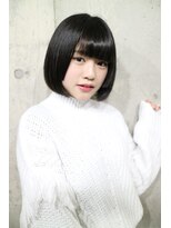 サロンドミルク 原宿(salon de MiLK)&nbsp;【salon de MiLK 原宿】透け感&姫カットボブ