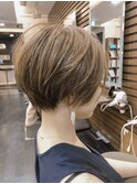 大人かわいい前下がりショート【neaf 犬塚優介】