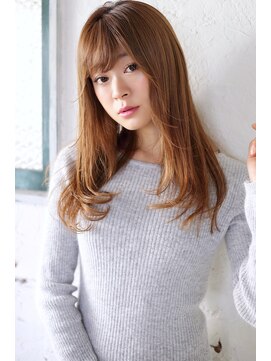 グランアージュ 池袋東口店(grandage) 【grandage池袋東口】羽バング ×内巻きワンカール　ストレート