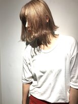 チクロヘアー(Ticro hair)&nbsp;【ticro大石】ブロンドボブ