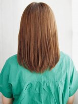 ヘアメイク ナル(hair make nalu)&nbsp;ツヤ感ナチュラルストレートスタイル