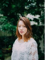 アミ 大森(amie)&nbsp;触りたくなる無造作パーマミディ