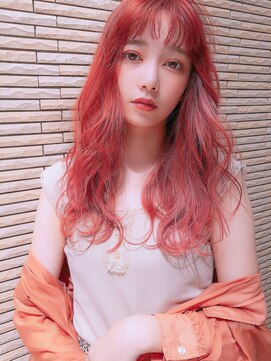 シーク 天神(SEEK) 【SEEK】ハーフケアブリーチ☆ピンクベージュ