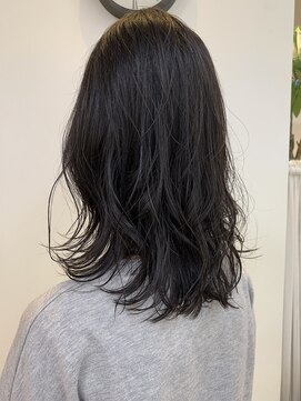 リゾーム デ リアン(Rhizome des liens) 黒髪でもアンニュイパーマ/錦糸町/錦糸町駅/髪質改善/縮毛矯正