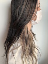 イズ(iss)&nbsp;インナーカラー　シルバーベージュ