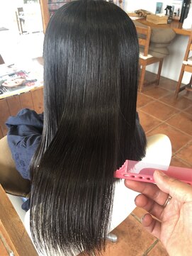 アミュゼラヴィ(amuser ravie) 髪質改善トリートメント/アッシュブラック/シルキーアッシュ