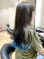 トキオ(TOKIO 2021) TOKIO　ターコイズブルー裾カラー