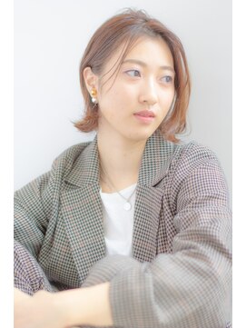 アッシュ 千歳烏山店(Ash) ノーバングボブナチュラルパーマ