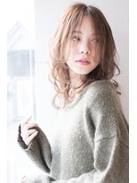 アッシュ 祐天寺店(Ash) ゆるふわセンターパートウルフ