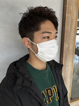 リット×ベリエ(Lit.×belier) ◎ツーブロック/ビジネスショート/ポイントパーマ[薩摩川内]