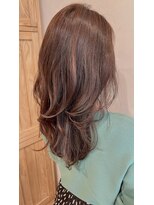 ヘアスペース リズム グリーン(Hair space Rizm green)&nbsp;ハイライト×レイヤー