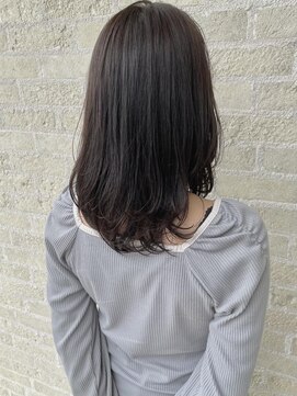 トップヘアーラウンジ 知立(TOP HAIR Lounge) コテ巻き簡単ミディアムレイヤー/レイヤーロング