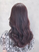 アルバム 渋谷パルコ(ALBUM) ピンクブラウン_外ハネボブセクションカラー_ba410001