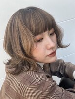 グラヘアーストーリー(gra HAIR STORY) ロブ×秋のセクションカラー