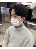 毛流れパーマ